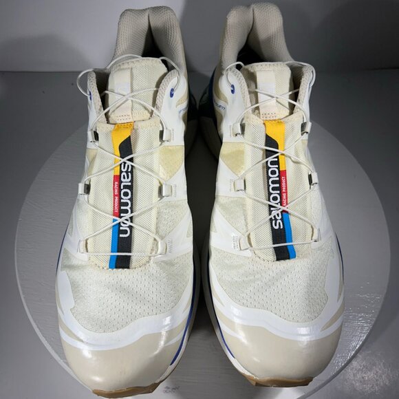 Salomon XT-6 Series S-LAB Mens Size 13 Hiking Shoes Trail Sneakers Vanilla Ice - Picture 3 of 13